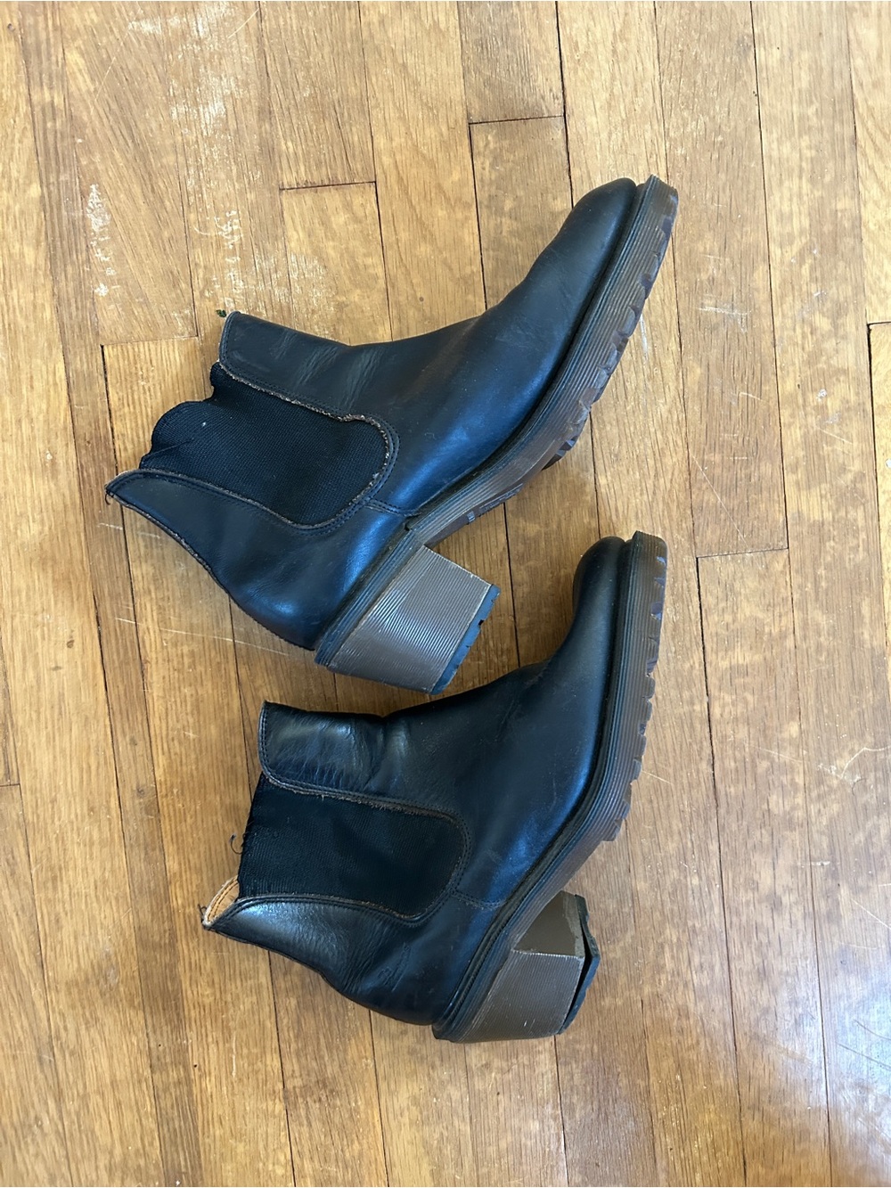 MIE Black Chelsea Ankle Boots